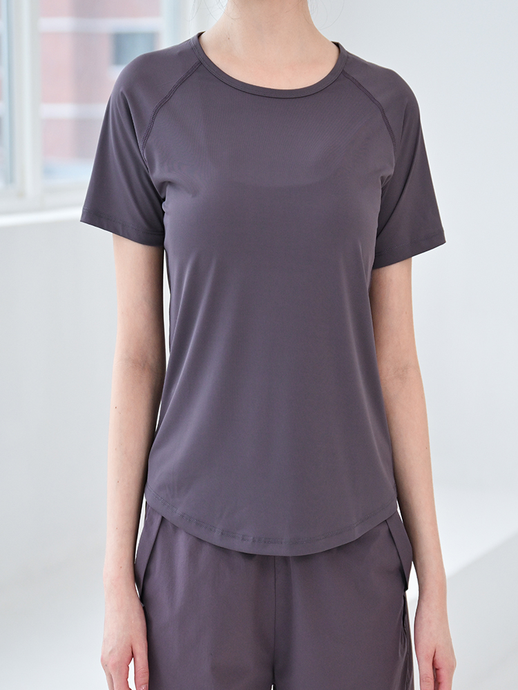Breathable Thin Yoga T-Shirt f - Pilates Yoga Morning review and price