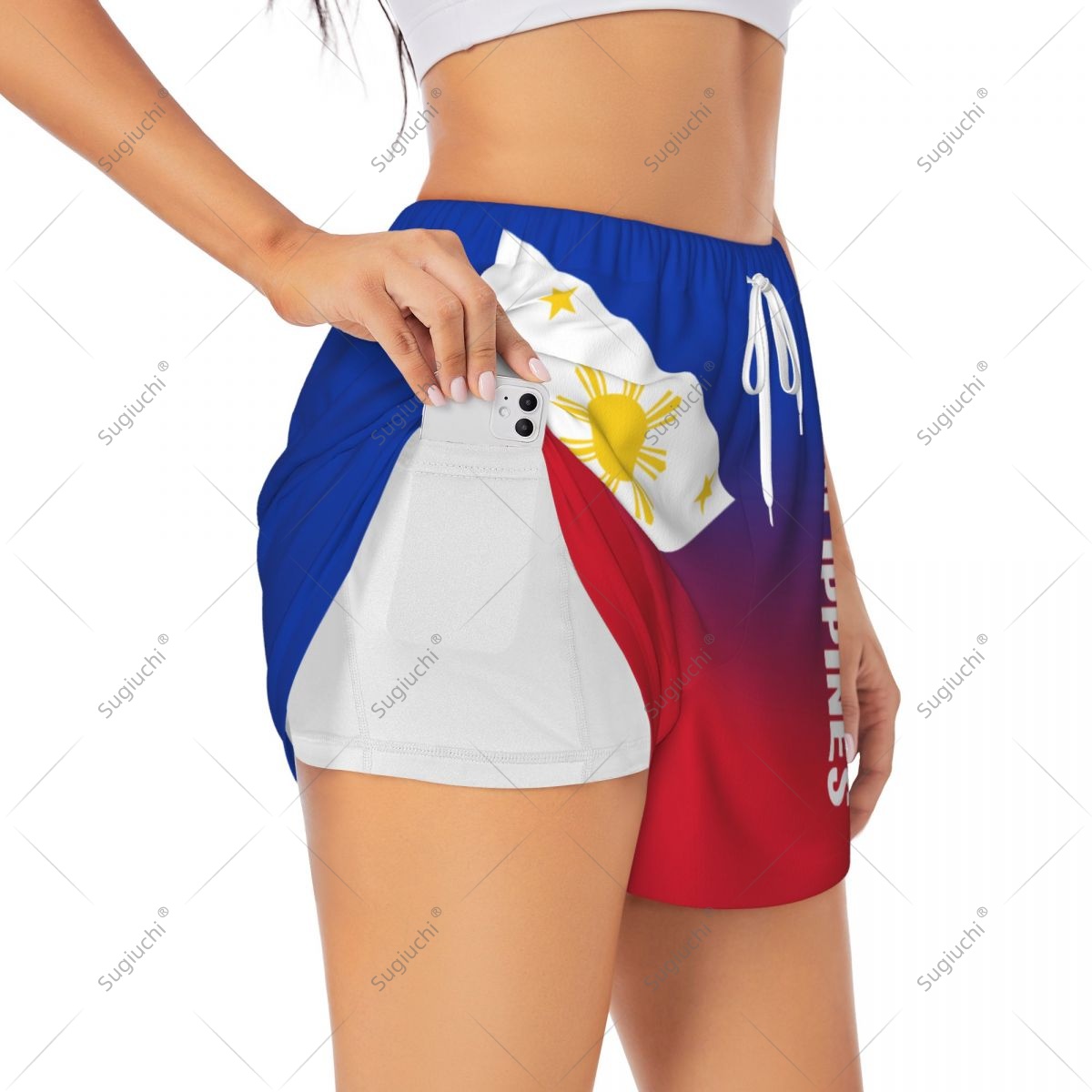 Women Girl Sports Shorts Phili - Yoga Pilates Girl review and price