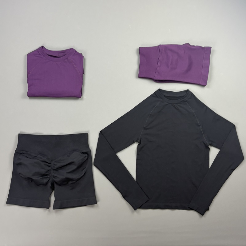 2 Piece Gym Set Women Raglan L - Pilates Yoga Stretching review and price