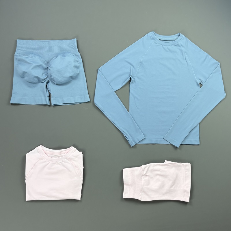 2 Piece Gym Set Women Raglan L - Pilates Yoga Stretching review and price