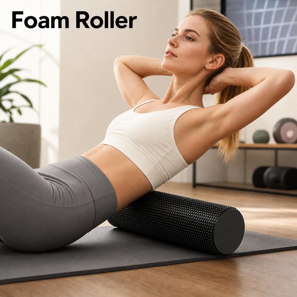 EVA Yoga Foam Roller High Dens - Pilates Yoga Stretching review and price