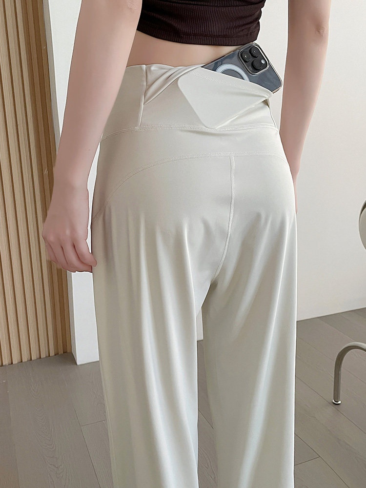 High Waist Loose Straight Leg  - Pilates Yoga Morning review and price