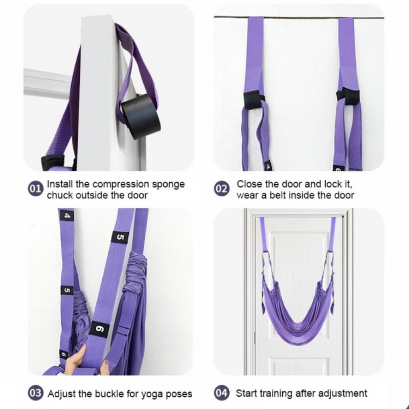 Adjustable Aerial Yoga Hammock - Pilates Yoga Stretching review and price