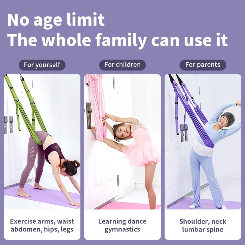 Adjustable Aerial Yoga Hammock - Pilates Yoga Stretching review and price