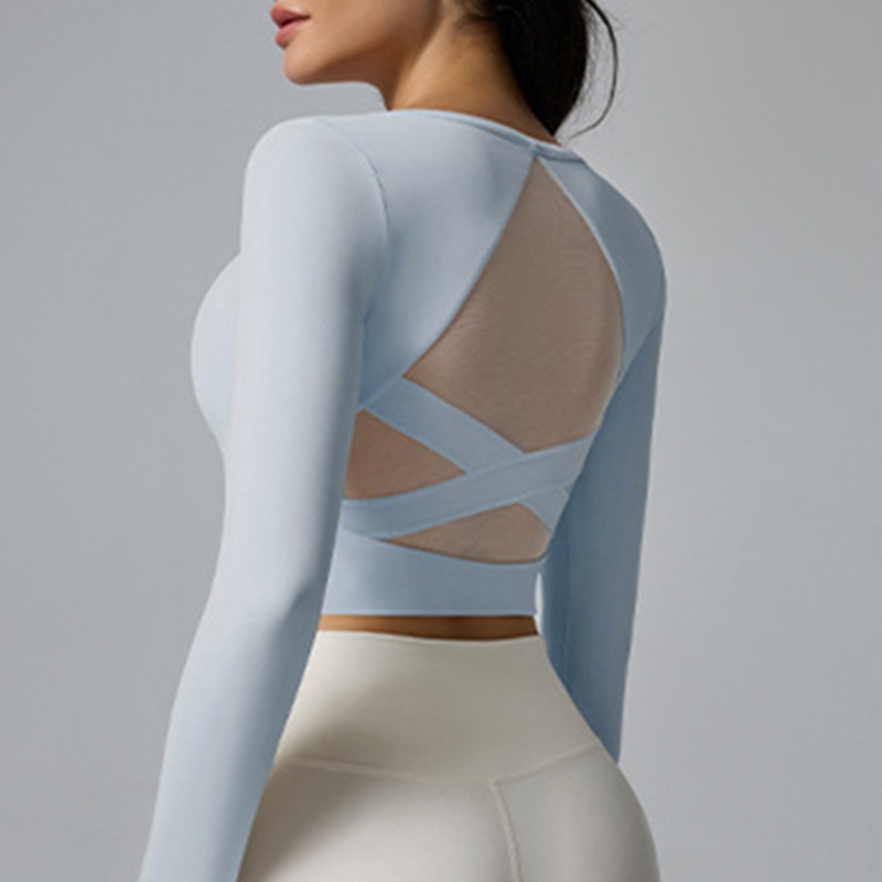 Cloud Hide White Yoga Shirts L - Pilates Yoga Wrap Top review and price