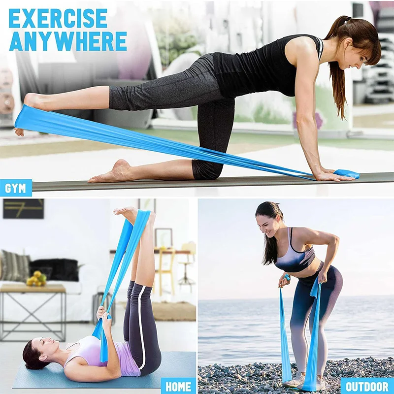 Elastic Yoga Fitness Bands Yog - Pilates Yoga Stretching review and price